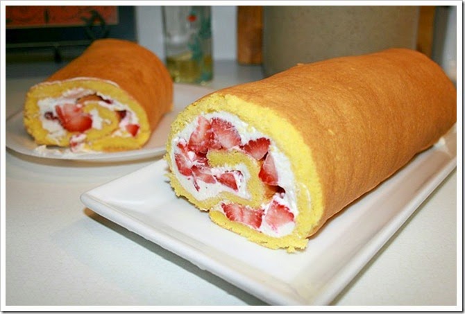 strawberry cream roll cake recipe strawberry cream roll cake recipe