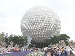Disney trip Epcot ball