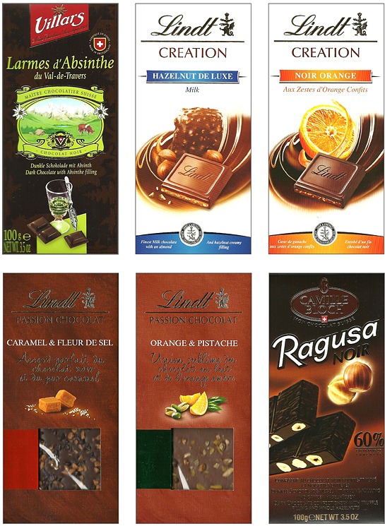 placas chocolates