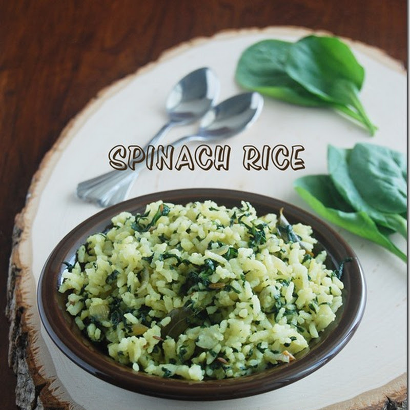 Spinach rice