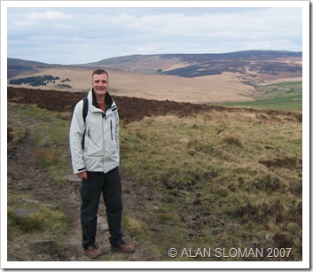 Dave, Heptonstall Moor, Pennine Way