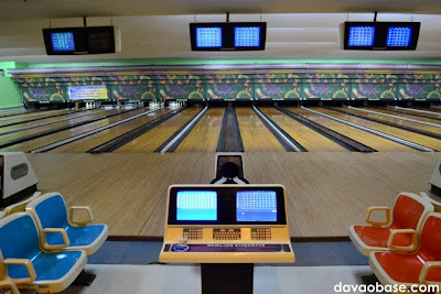 Tenpin bowling lanes equipped with automatic scoring and clearing system at NCCC B3