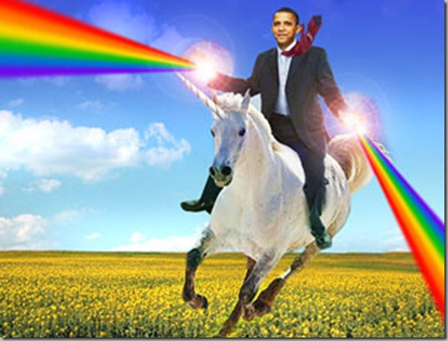 Obama Rainbow Unicorn