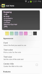 Free Widget Notes APK for Android