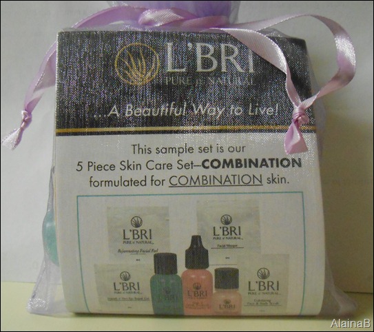 L'bri Pure and Natural Skincare sampler