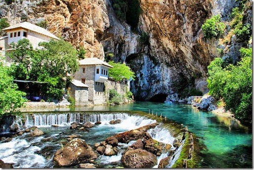 The small town of Blagaj