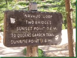 Navajo & Queens Garden trails 102