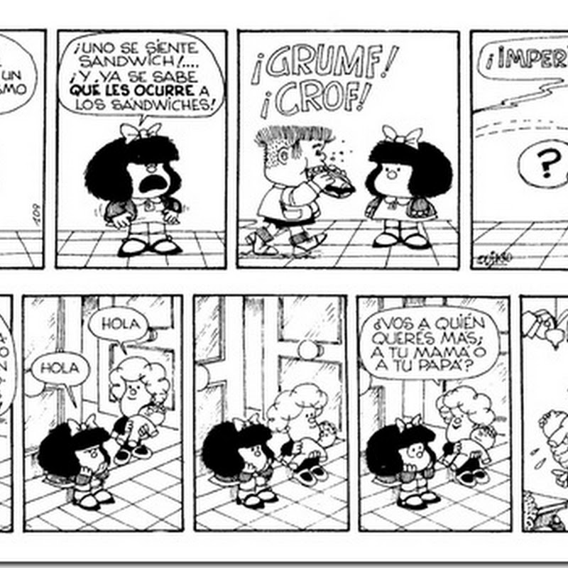 Viñeta de Mafalda sobre politica