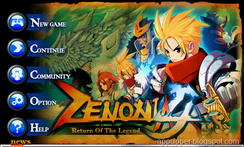 Free Download Zenonia 4 v1.0.8 Android Game (APK)