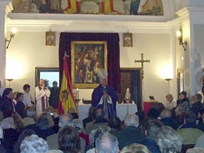 Obispo Reig Pla misa franquista