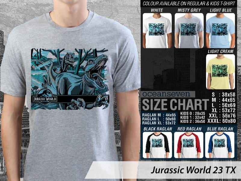 Kaos Jurassic World movie dinosaurus