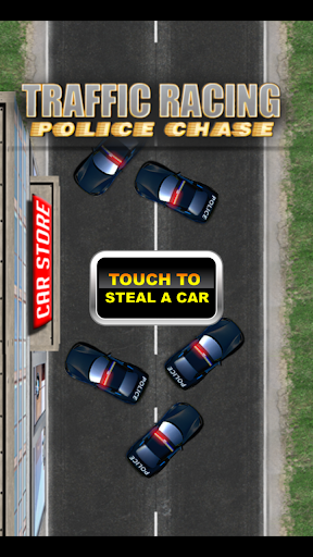 Traffic Racing police chase