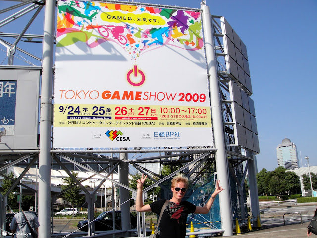 matt at the tokyo game show 2009 in japan in Tokyo, Japan 