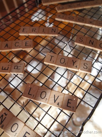 #NUO2013 Scrabble #Ornaments 2 #Christmas