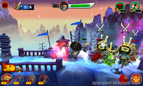 Free Download Samurai Vs Zombie 2 v1.0.0 Android Game (APK)