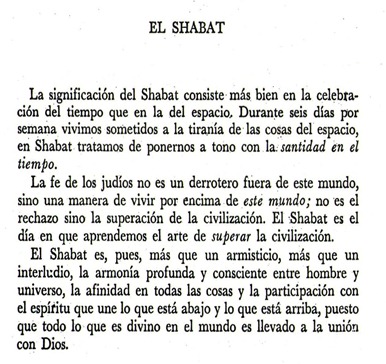 Shabat - Heschel 1 Vers. Impr.