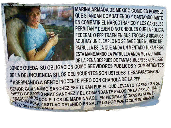 TXT y FotoMantas de PiedrasNegra y Veracruz  Manta+piedrasnegras+Coahuila+13+nov+2012