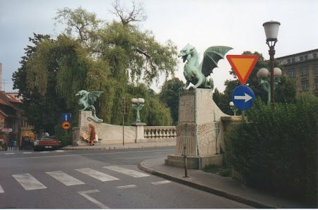 Europa Centrala: Podul cu dragoni Ljubljana