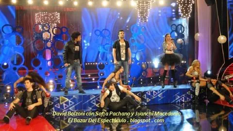 David Bolzoni con Sof¡a Pachano y Juanchi Macedonio.JPG