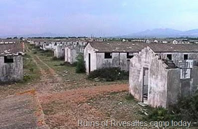 ruins of Rivesaltes camp