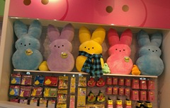 Peeps bunny display