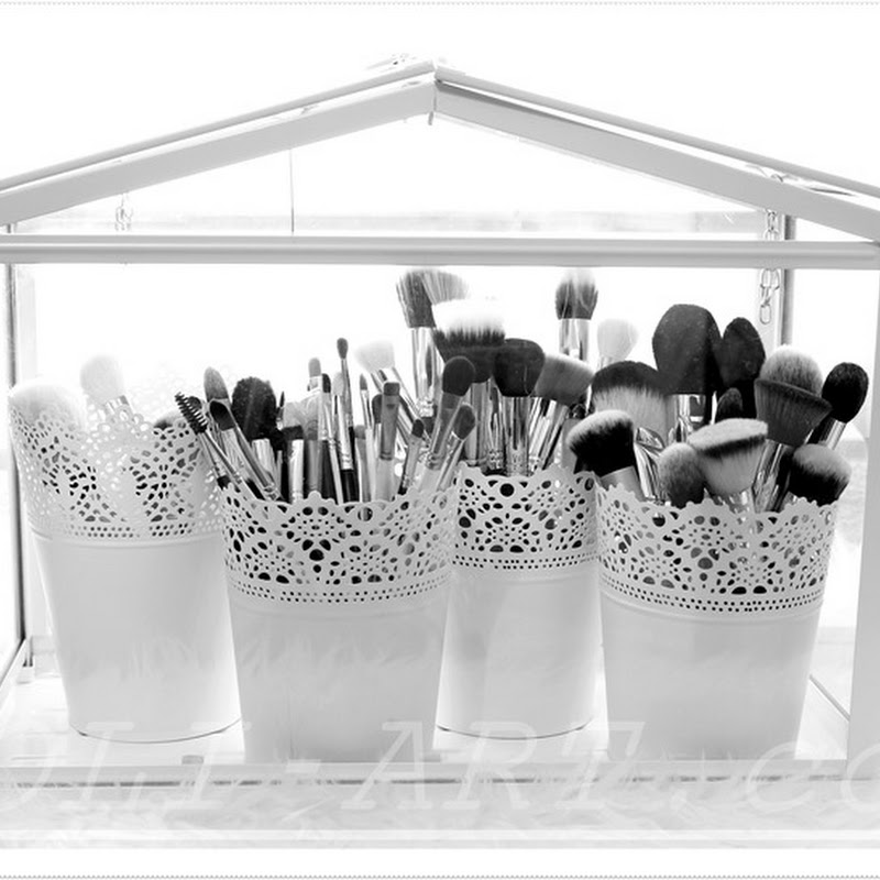 MOLI-ART | Beauty Blog: Pros y contras del invernadero de Ikea para guardar  las brochas