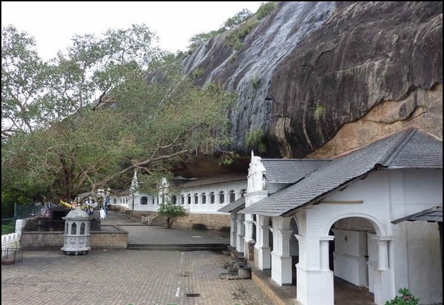 Resultado de imagem para dambulla cave temple dambulla, sri lanka