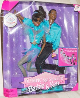 Barbie & Ken Olympic Skater 1997 African