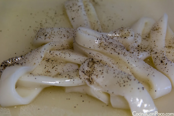 Calamares a la Romana Sin Gluten - Receta paso a paso