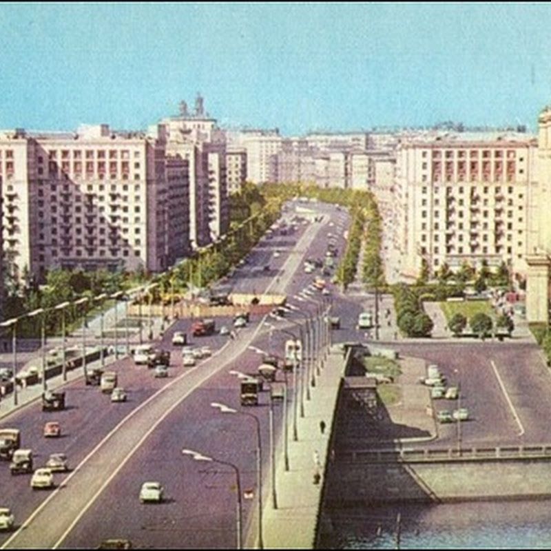 Назад в СССР: Москва 1960-х.