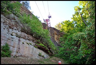 31c - Rock Garden Trail - A few more cliffs and under the Skylift