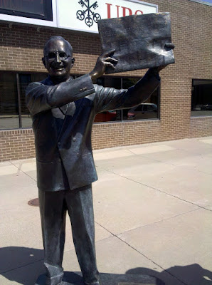 President Truman statue in Rapid City