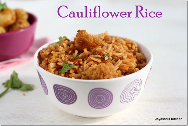 cauliflower rice