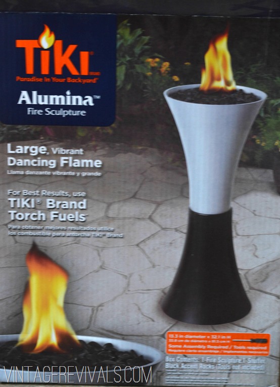 Tiki Alumina Fire Sculpture