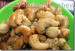 Honey Roasted Cashew