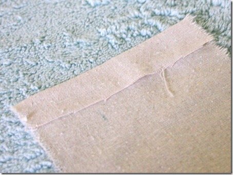 sewing instructions for a table runner