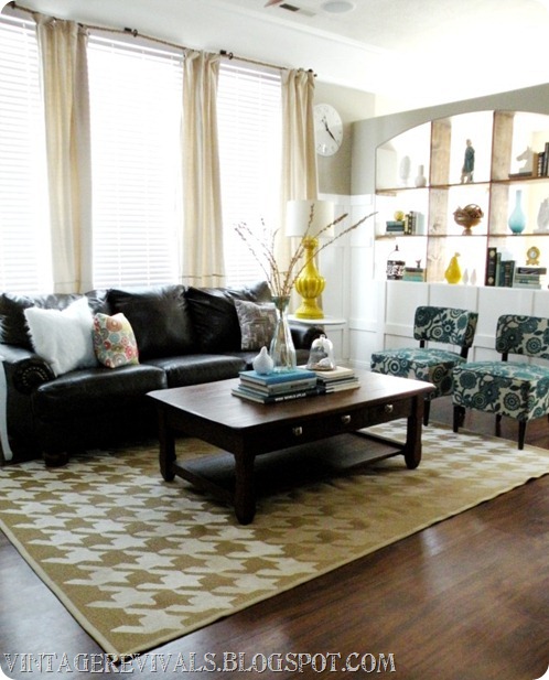 Hailee's Living Room Paint Colors, Sources, and Cost - Vintage ...