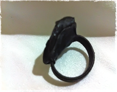 rosette ring back