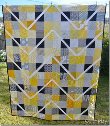 Finished quilt for care circle