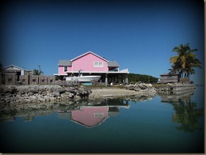 pink house at geiger key