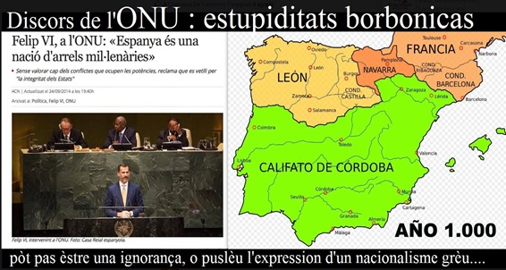 Ignorança estupiditats espanhòlas