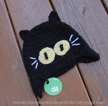 black cat hat