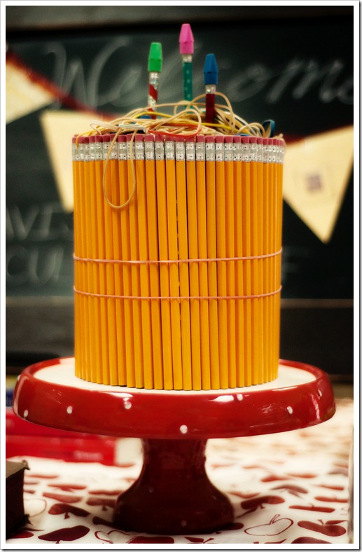 Pencil cake