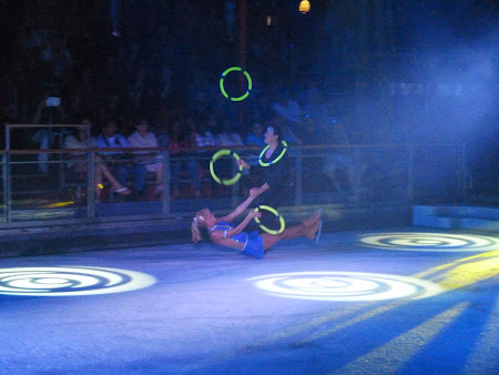 Croziera pe Mediterana: Spectacol patinaj pe vas croaziera