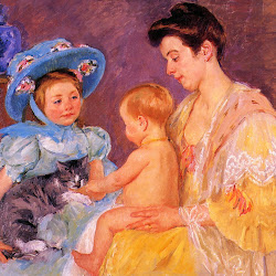 Mary Children Playing with a Cat 1908.jpg