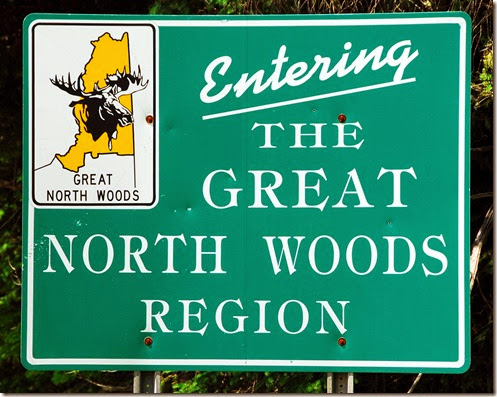North Woods Sign
