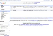 Tampilan menu Kotak Masuk di Gmail