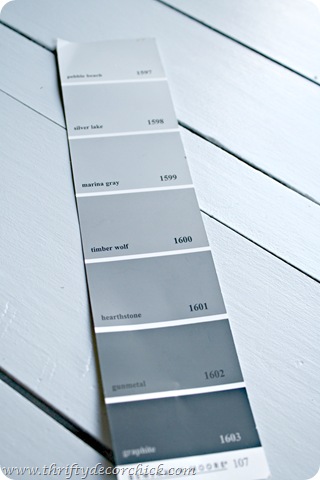 Picking Out Paint Colors From One Swatch Thrifty Decor Diy And Organizing - Best Paint Colors For Finished Basement Benjamin Moore