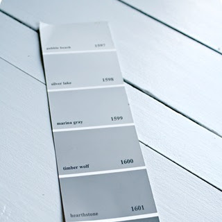 Picking out paint colors from one swatch