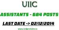 uiic-assistant-recruitment-2014